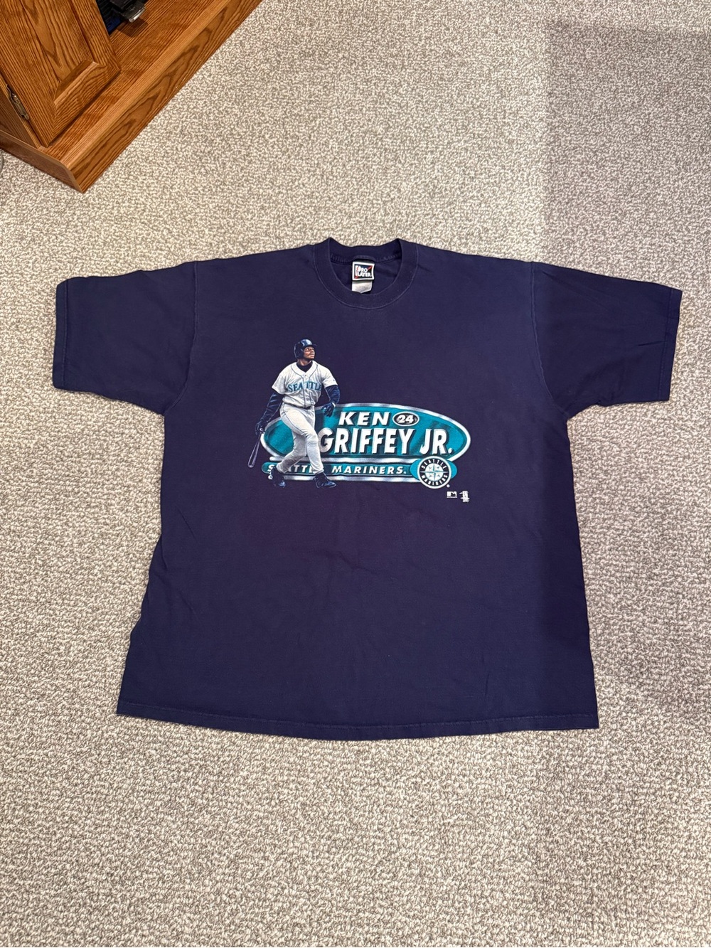 Vintage Ken Griffey Jr Seattle Mariners MLB 1999 Shirt Rare